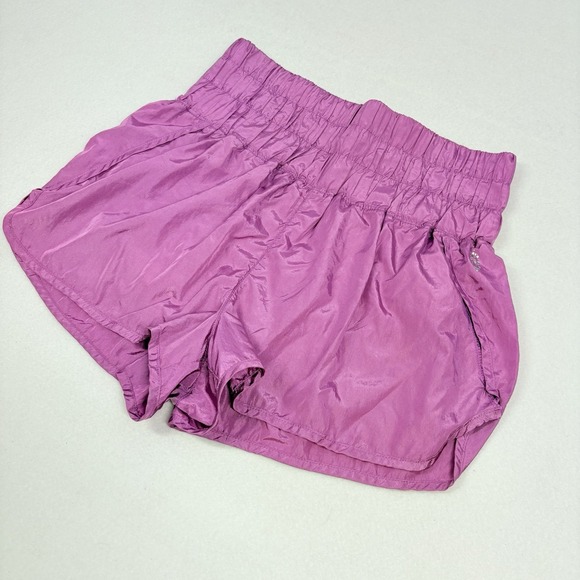 FREE PEOPLE Movement The Way Home Short Purple Pink Womens‎ Size XL Athletic EUC - Picture 4 of 10